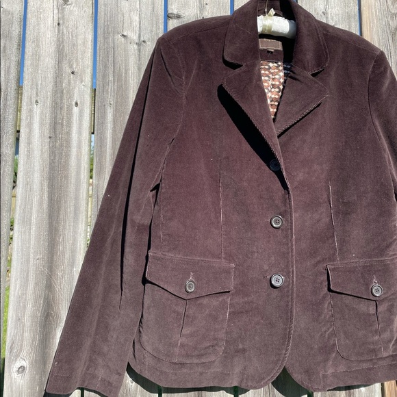 Oversized brown jacket - Picture 2 of 4